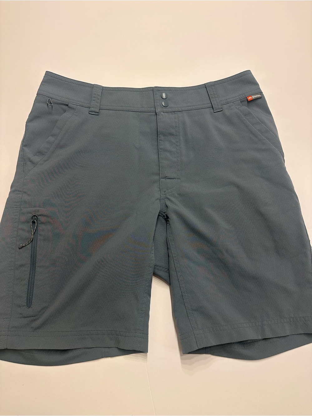 Simms Fishing Products Gray Performance Shorts Size 30
